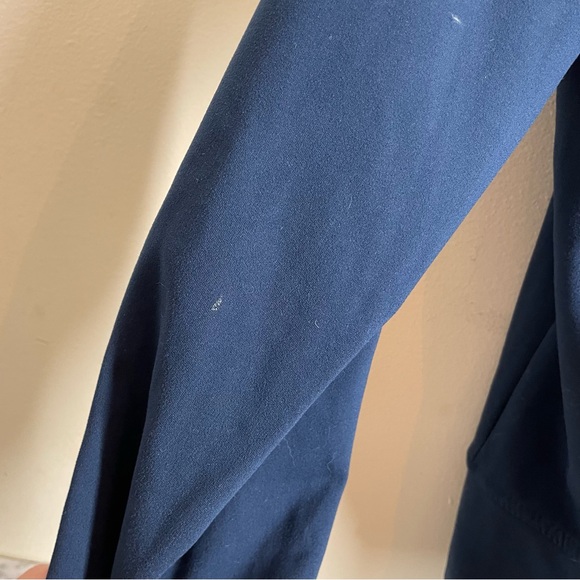 Athletic Works Bright Side Stripe Zip Up Sweatshirt Navy size 3X - Picture 7 of 8